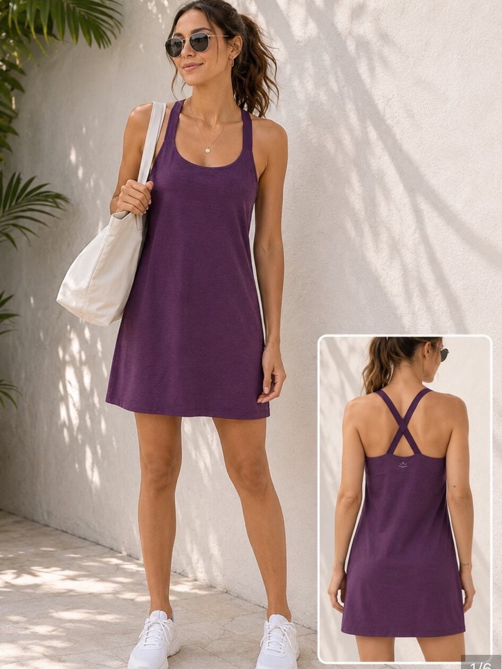 Beyond Yoga Spacedye Tennis Dress Size Medium